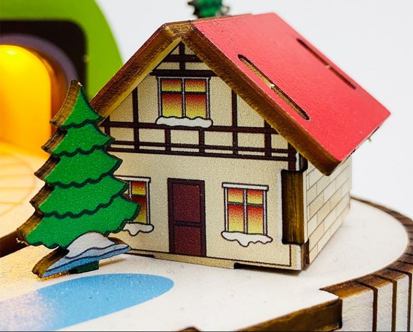 八音盒-雪山列車