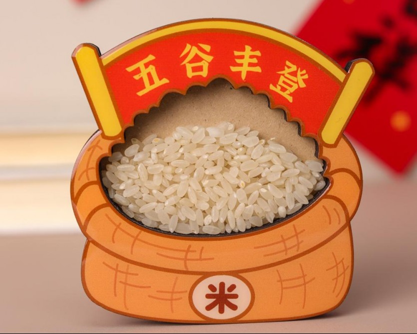 冰箱貼-五谷豐登